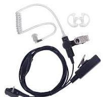 [AURICULAR CON PTT EN LINEA CON TUBO TRANSDUCTOR PARA RADIO EVX261 P/VX261] AAL83X501