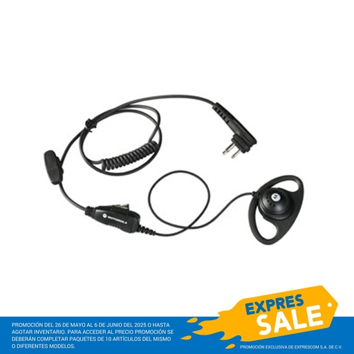 [AURICULAR TIPO D PTT EN LINEA P/DLR1020/1060 P/DTR620/720 P/RVA50] HKLN4599