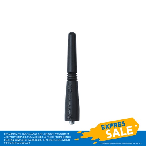[ANTENA STUBBY UHF (430-470MHZ) 9CM P/DEP450/250/EP350MX] PMAE4003