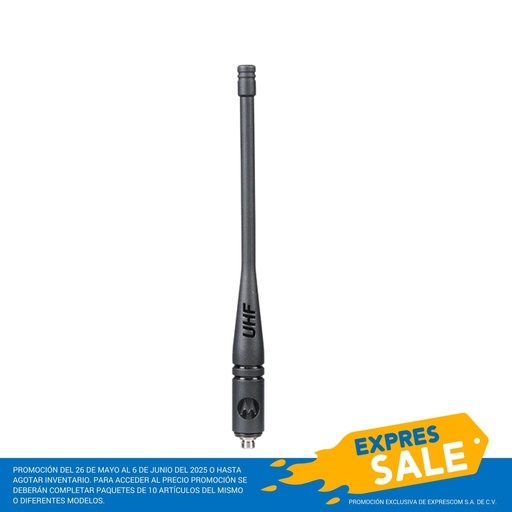[UHF WIDEBAND WHIP ANTENA (400-527MHZ)] PMAE4079