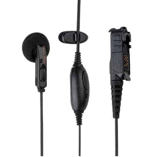 [EARBUD W IN-LINE MIC/PTT, MAG ONE] PMLN5733