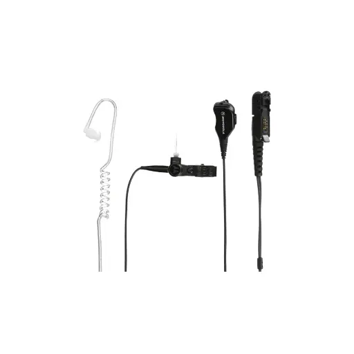 [Kit de vigilancia, 2 hilos, con tubo translúcido, negro] PMLN7269