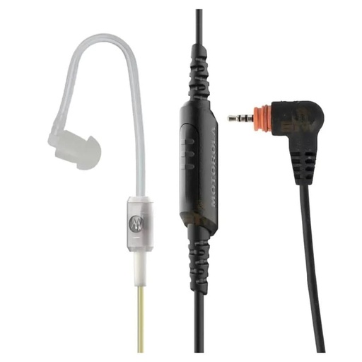 [EARPIECE,1-WIRE ENH CLEAR TUBE EARPIECE, 2.5MM SINGLE PIN, ANGLED] PMLN8191